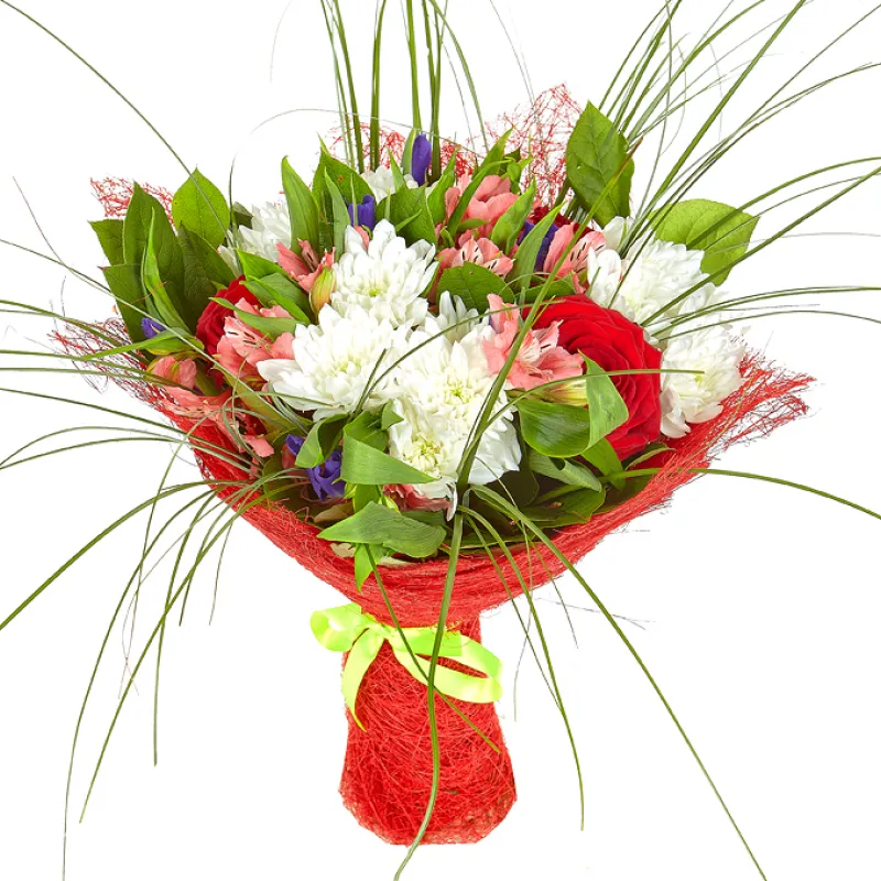 Букет из роз и хризантемы, доставка Купино
